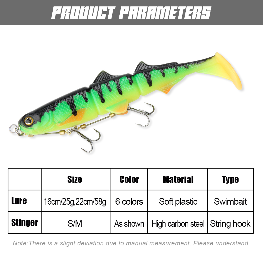Spinpoler Pike Stinger Rig Hoo - Fishing Lure Swimbait recension och pris