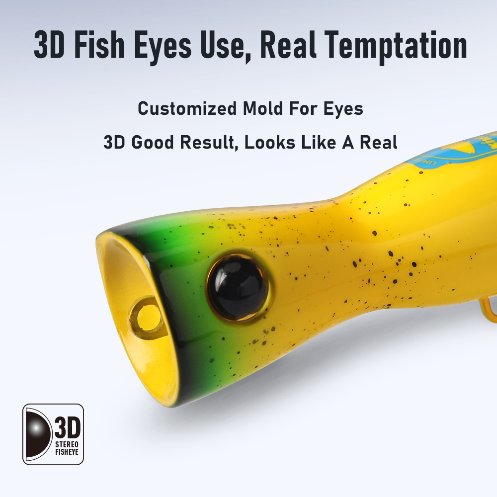 Kingdom GT Topwater Popper Fis - Fishing Lure Buzzbait recension och pris