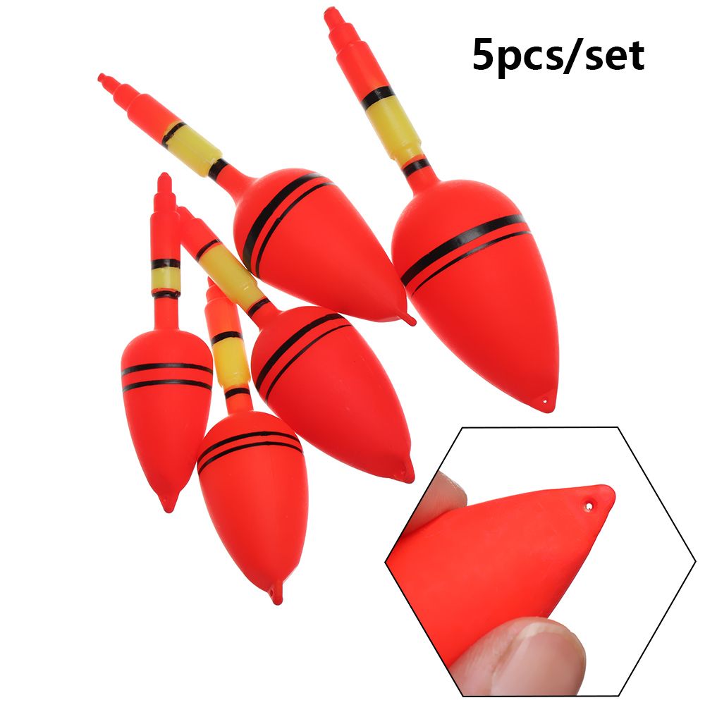 5pcs/set Plastic Fishing Float - Fishing Lure Topwater recension och pris