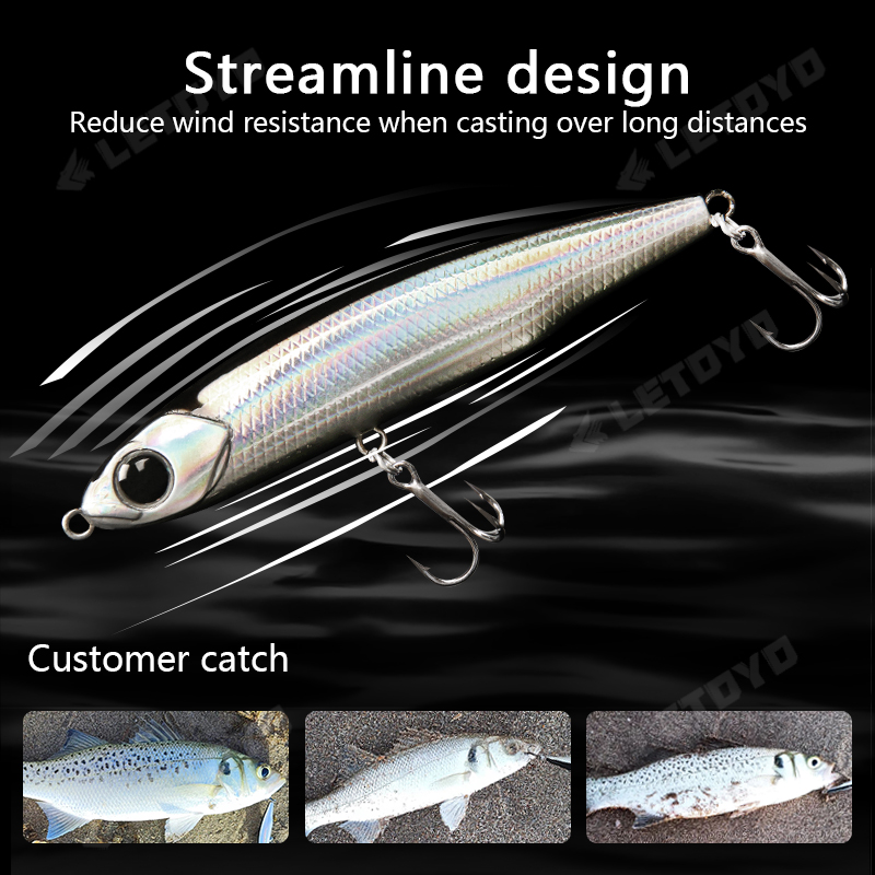 LETOYO Sinking Pencil 17g 12g- - Fishing Lure Spoon recension och pris