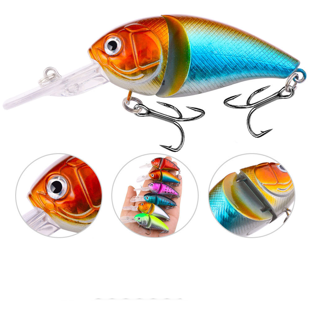 1Pcs Floating Crankbait Fishin - Fishing Lure Topwater recension och pris