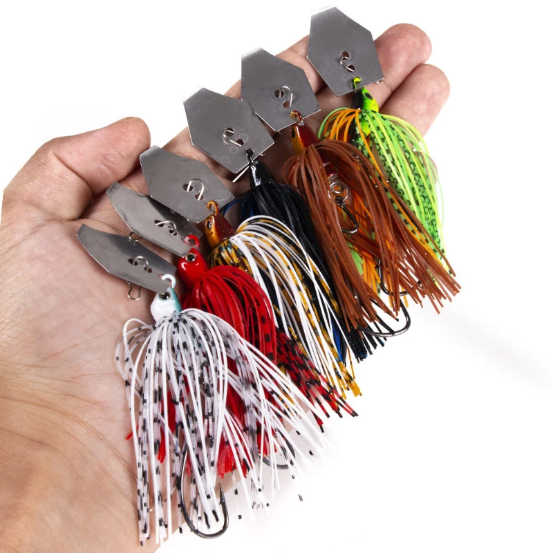 6 Pcs/Set Chatterbait Fishing  - Fishing Lure Spinner recension och pris