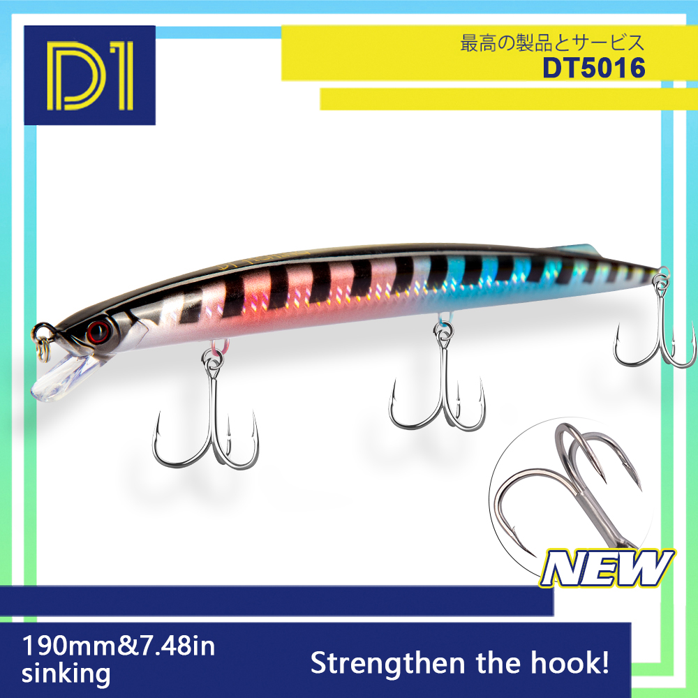 D1 Sea Fishing Minnow Lure 190 - Fishing Lure Buzzbait recension och pris