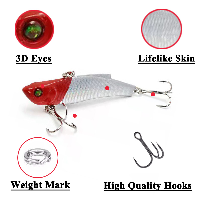 Fuheno 1 Pcs 7.5cm 18g Fishing - Fishing Lure Swimbait recension och pris