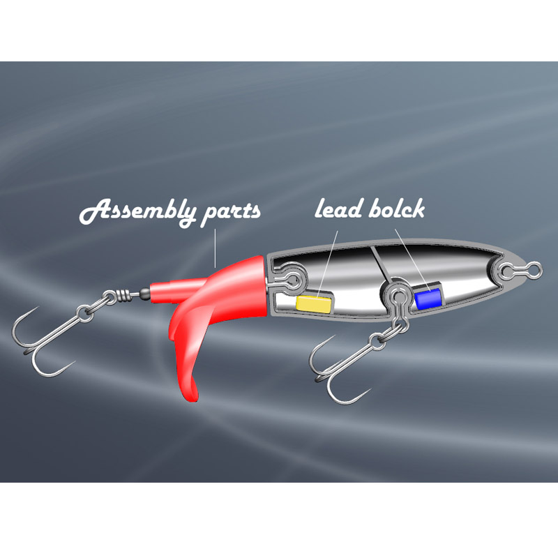 TacklePRO PE20 Whopper Plopper - Fishing Lure Soft Plastic recension och pris