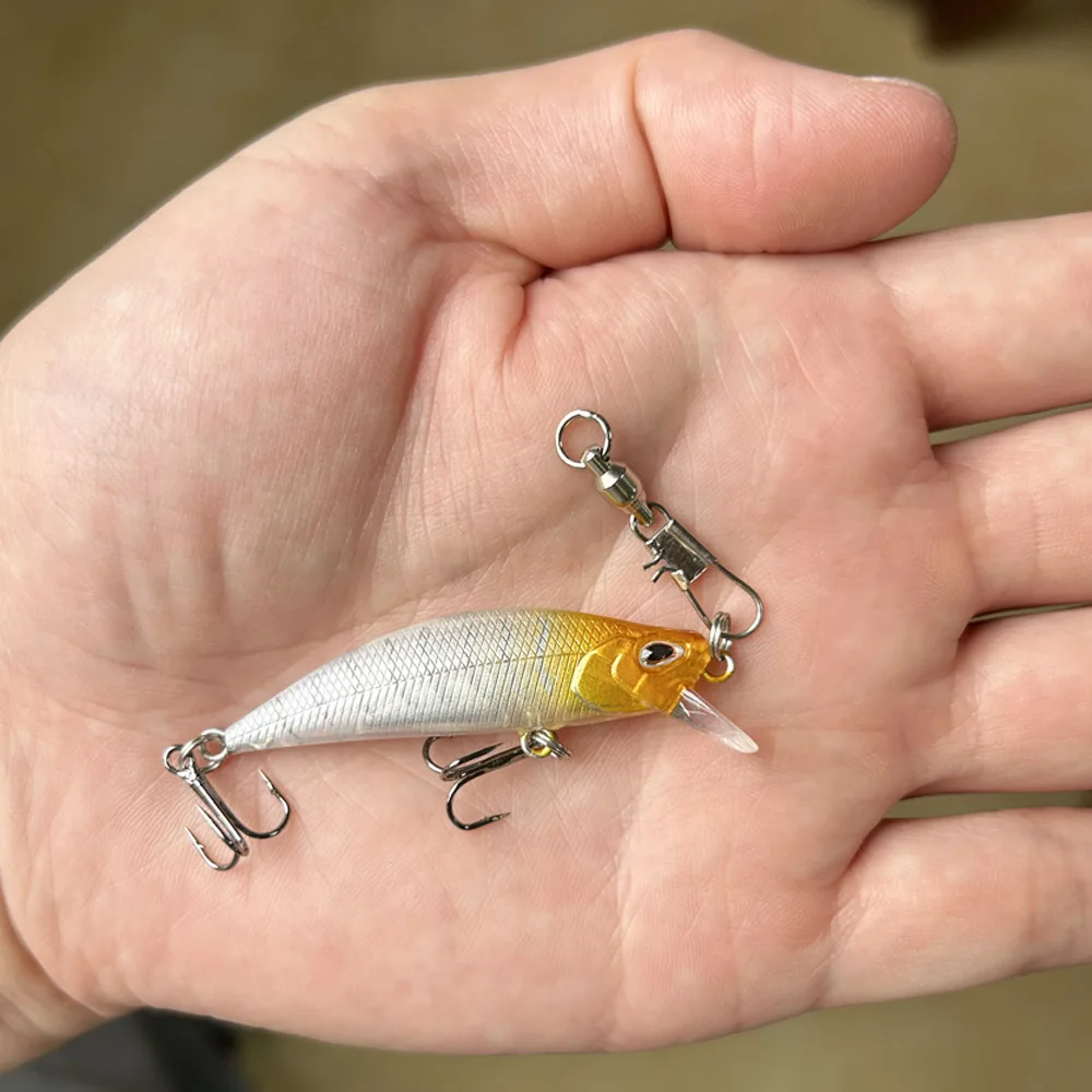 DNDYUJU 50pcs Fishing Swivels  - Fishing Lure Accessories recension och pris