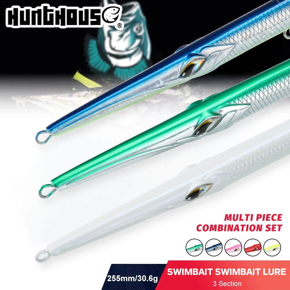 Hunthouse 3PCS Swimbait 255 Pe - Fishing Lure Swimbait recension och pris