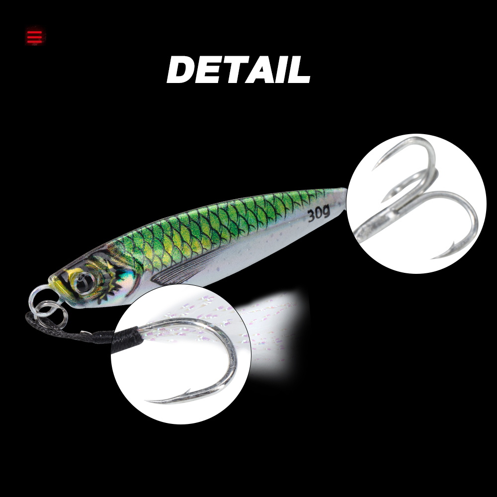 Hunthouse Metal Jig Fishing Lu - Fishing Lure Spoon recension och pris