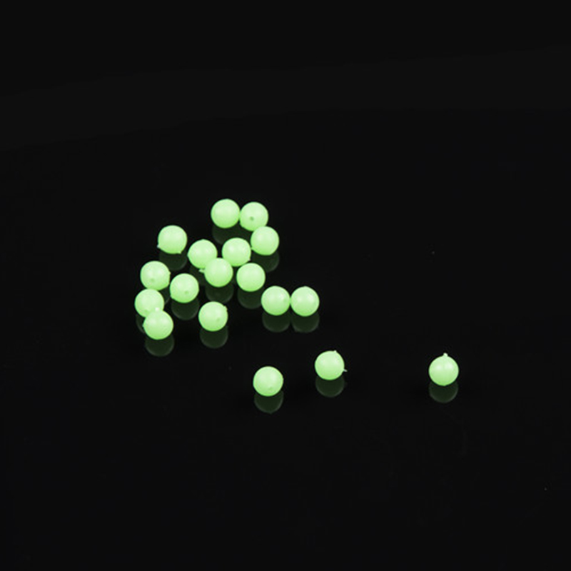 100pcs 5mm Green Luminous Plas - Fishing Lure Soft Plastic recension och pris